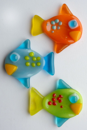 fish fridge magnet