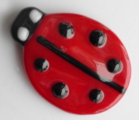 ladybird fridge magnet